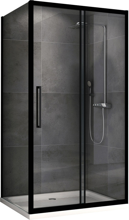 Уголок душевой Abber Schwarzer Diamant AG30170B-S70B