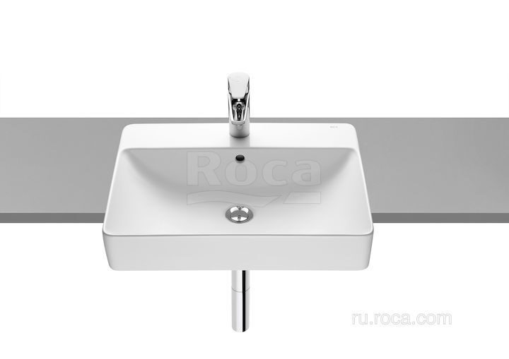 Раковина на столешницу Roca Inspira Square 32753S000 (55*42), белый